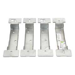 Montaje Galvanizado para Instalar en Poste  Gabinetes con Iniciales GBP