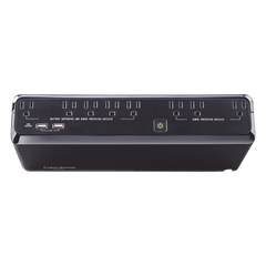 UPS de 750 VA/375 W, Topología Standby, Entrada 120 Vca NEMA 5-15P, de Escritorio, Con 8 Tomas NEMA 5-15R