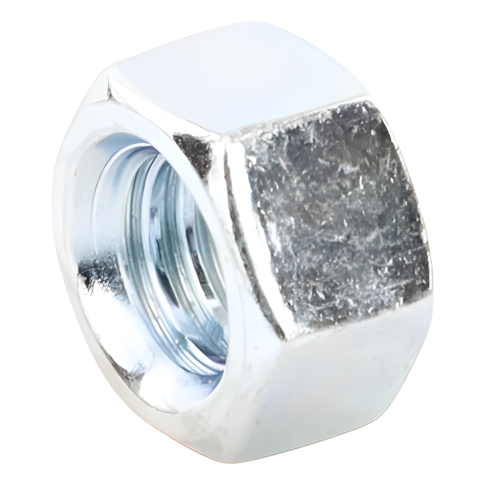 Tuerca Hexagonal Galvanizada de 3/8" (9.5 mm)/ Bolsa con 100 piezas.