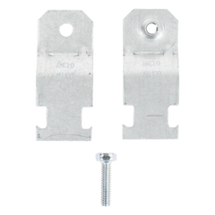 Abrazadera Unicanal para Conduit Pared Gruesa y PVC de 3/4" (19 mm).