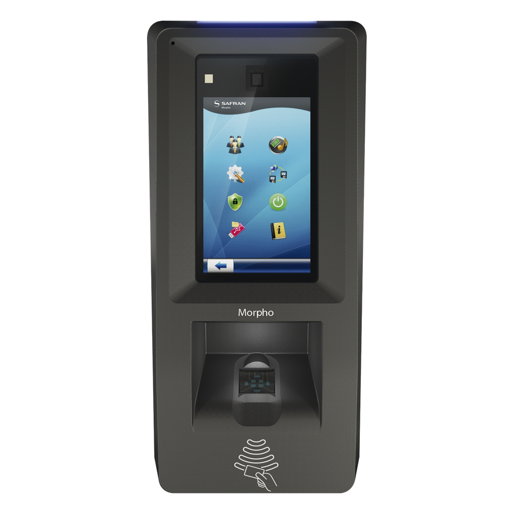 Lector de Huellas Serie Sigma Extreme MULTI-FFD con lector Mifare   PoE, IP65, IK09 aprobado por FBI