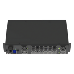 PDU G5 Monitoreable y Switchable (MS) para Distribución de Energía, Enchufe de Entrada NEMA L6-30P, Con 12 Salidas C13 y 4 Salidas C19, Horizontal 19in, 208 Vca, 30 Amp, 2UR