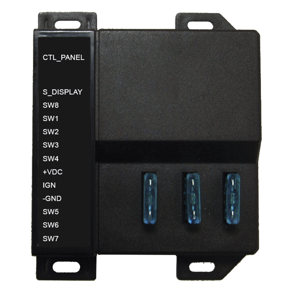 Controlador Universal de 8 interruptores, con Montaje Fijo y de Succión
