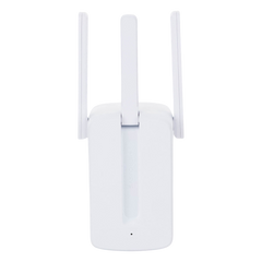 Repetidor / Extensor de Cobertura WiFi N / MU-MISO / 300 Mbps 2.4 GHz / 3 antenas externas / Botón WPS