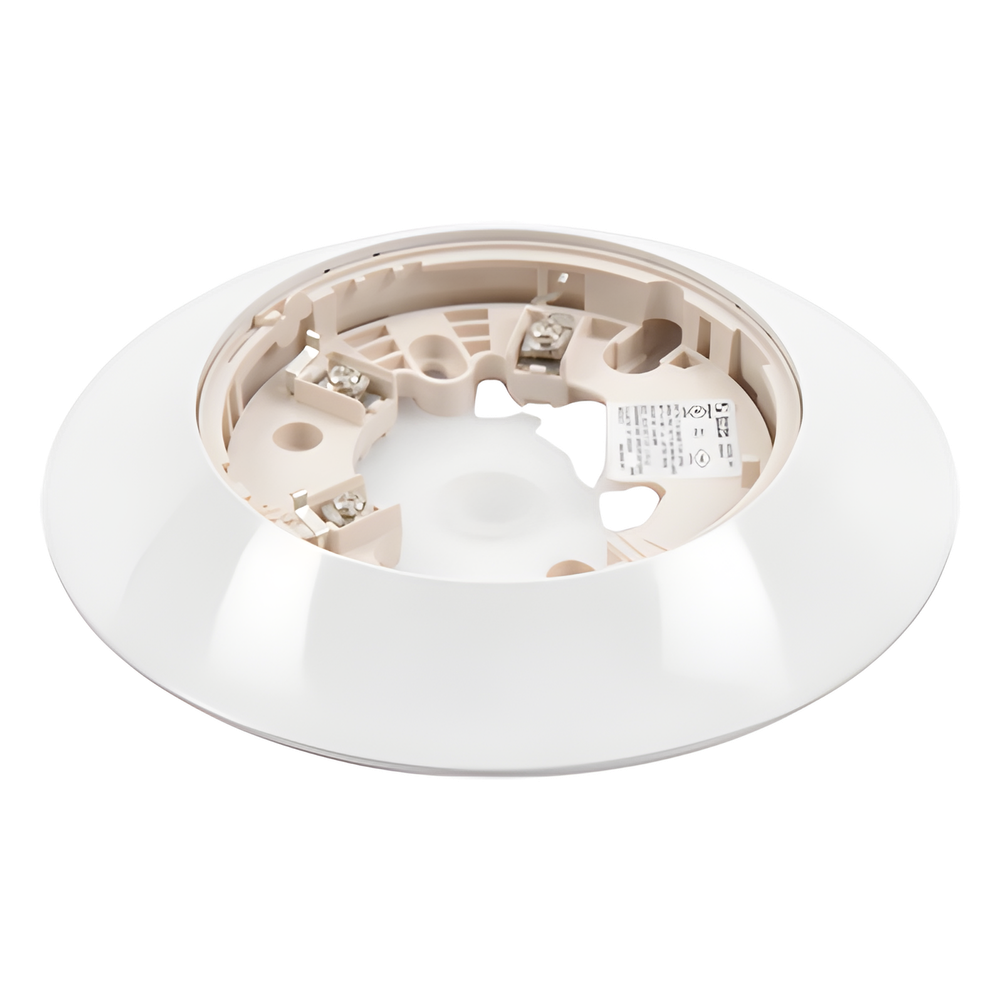 Base de 6 Pulgadas / Para detectores Notifier, Farenhyt, Silent Knight y Fire-Lite / Color Blanco