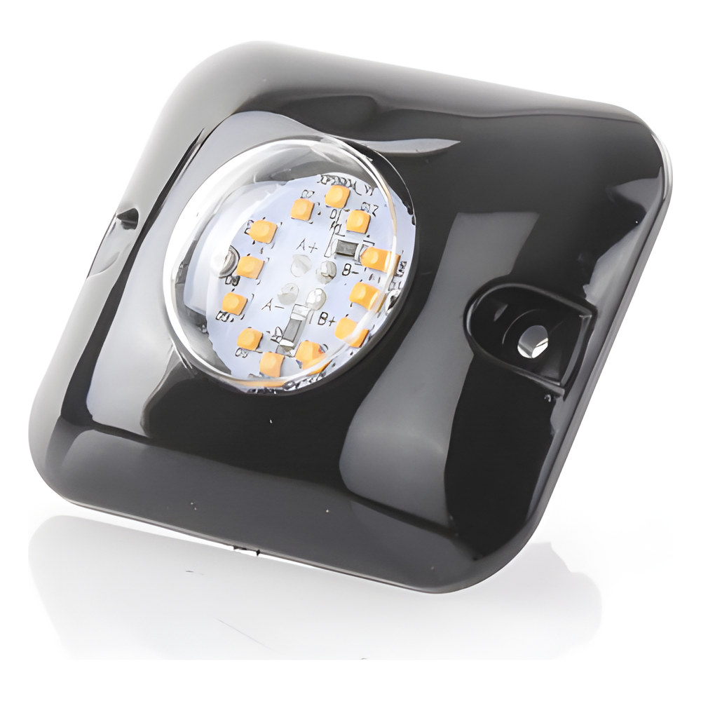 Luz Oculta Ultra Brillante con 12 LED, Color Claro