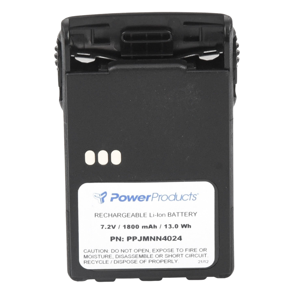Batería de Li-Ion, 1800 mAh. Para radios Motorola PRO 5150 ELITE/ PRO7150 ELITE/ EX500/ 600