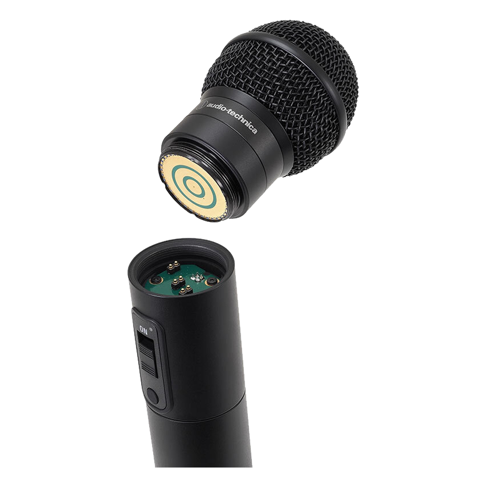 Transmisor mano con capsula de mic intercambiable