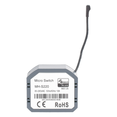 (ZWAVE) Micro modulo On/Off , para 1 circuito, doble control