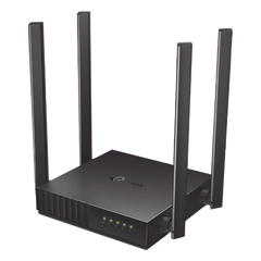Router Inalámbrico doble banda AC, 2.4 GHz y 5 GHz Hasta 1200 Mbps, 4 antenas externas omnidireccional, 4 Puertos LAN 10/100 Mbps, 1 Puerto WAN 10/100 Mbps, Versión 6