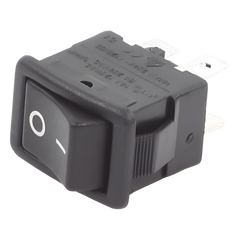 Interruptor Rocker DPST On-Off,  250 Vca.,10 Amp.,
