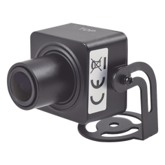 Cámara Oculta IP 2 Megapixel / Lente 2.8 mm / H.265+ / Interior / WDR / 12 Vcc / Ultra Baja Iluminación / Entrada de Audio