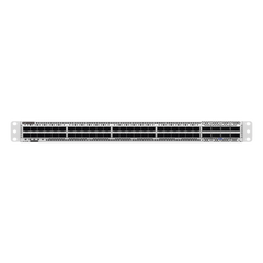 Switch Data Center 100GE / 48 Puertos DSFP 100GE + 8 QSFP-DD 400GE / 16.0 Tbps 5350 Mpps / RDMA RoCEv2 PFC ECN Lossless Ethernet / Capa 3 Spine-Leaf VXLAN EVPN / BGP OSPF MLAG / 1 RU Fuentes 1+1 Hot-Swap