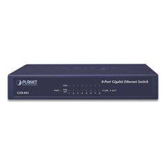 Switch de Escritorio No Administrable, 8 Puertos Gigabit 10/100/1000 Mbps, Tecnología de Ahorro de Energía de Hasta un 40%