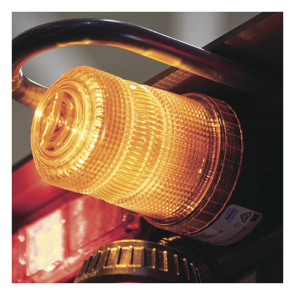 Mini Burbuja LED Serie X6262, Color Ámbar