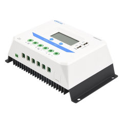 Controlador Solar PWM / 60A / 12/24V / Doble USB / Pantalla LCD / Tierra Positivo Común