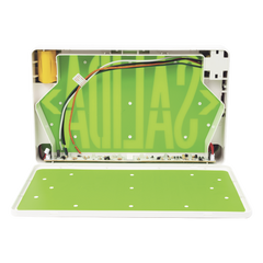 Letrero LED de Emergencia SALIDA / Voltaje Dual 120/240 VAC / Montaje Universal / Batería Ni-Cd Incluida