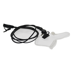 Micrófono - audífono de solapa con tubo acústico para RG360