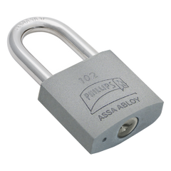 Candado de Hierro Sólido de Alta Resistencia / Gancho Largo / Llave PH-32 para 4 Pernos de Combinación  / Para Condiciones Secas  y Protegidas.