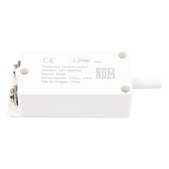 Tamper Switch NO / Contactos de Plata / 12 VDC / 0.5 A / UL y CE