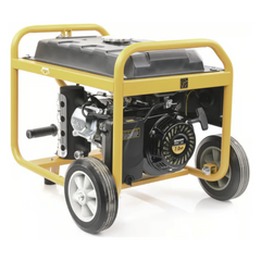 Generador a Gasolina / Planta de Emergencia 3kW (7HP), 110Vca, Encendido de Jalón, Jaula con Ruedas para Fácil Traslado
