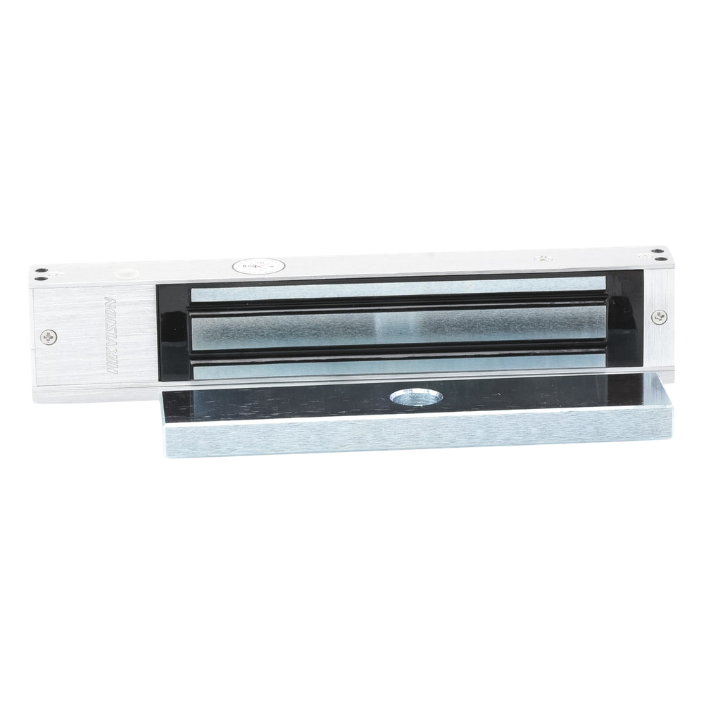 Chapa Magnética de 617 Lbs (280 Kg) / Montaje en Puerta Normal o de Vidrio / Certificado CE /  Uso en Interior / Indicador LED / Magnetismo Anti-residual