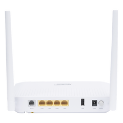 ONU GPON WiFi (2.4/5 GHz), 2 Antenas de 5 dBi, Compatible con OLTs de Terceros, MIMO 2x2, 4 puertos Gigabit + 1 POTS + USB, conector SC/UPC, (Gestión WAN desde la Interfaz de la ONU)
