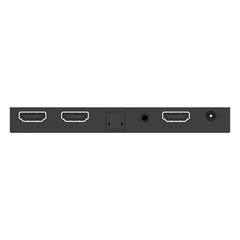 Splitter HDMI 1x2 | 4K@60Hz | Extractor de Audio | Down Scaler | HDR  4:4:4 | EDID | 18Gbps