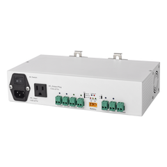 Fuente de Alimentación / 52V 3A + 12V 5A / Respaldo Batería / Riel DIN / Protecciones Sobrecarga-Cortocircuito / Telecomunicaciones