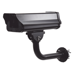 Gabinete Antivandálico(IK10) / Uso en Exterior (IP66) / Compatible con Cualquier Cámara Tipo Box (Professional) / Brazo de Acero Color Negro