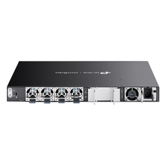 Switch L3 Gestionable PoE+ / 24 Puertos Gigabit / 4 Slots 10G SFP+ / Stackable / Presupuesto PoE 720W / Gestión Cloud Omada SDN / Redundancia de Alimentación