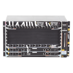 OLT Carrier Class Modular GPON, 6 Ranuras de Servicio, Incluye 1 Tarjeta de Servicio 16 puertos GPON, crecimiento hasta 96 puertos GPON, 6 UR, Gestión por UNM2000, CLI, (Incluye Instalación de software UNM2000)