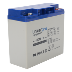 Batería de respaldo 12 V  |  18 Ah  |  AGM | Especial para Seguridad Electrónica | UPS | Sistemas de Emergencia | Vida útil 5 años | Terminales M5