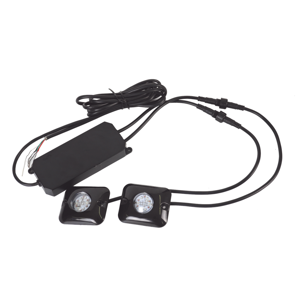 Estrobos Ocultos de 12 LED, Color Claro