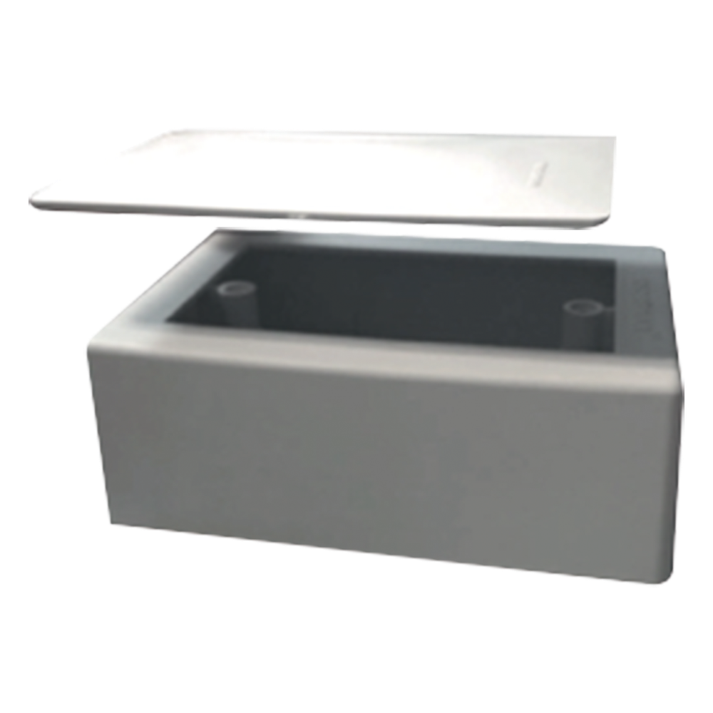 Kit de Caja TMKS1 con THAPA Ciega Incluida Color Blanco (7902-02002)