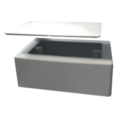 Kit de Caja TMKS1 con THAPA Ciega Incluida Color Blanco (7902-02002)