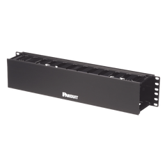 Organizador de Cables Horizontal PatchLink, Sencillo (Solo Frontal), Para Rack de 19in, 2UR