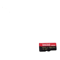 SANDISK EXTREME PRO MICROSD CARD 64GB, INCLUYE ADAPTADOR