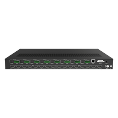 Matriz HDMI 8x8 | 4K60 Seamless | 18Gbps | Video Wall y Multivista (Multiview) | Audio Balanceado | Control Web RS-232 IR
