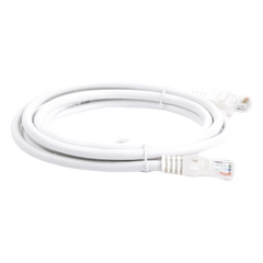 Cable de Parcheo UTP Cat6 - 2 Metros (6.56 Pies) - Blanco