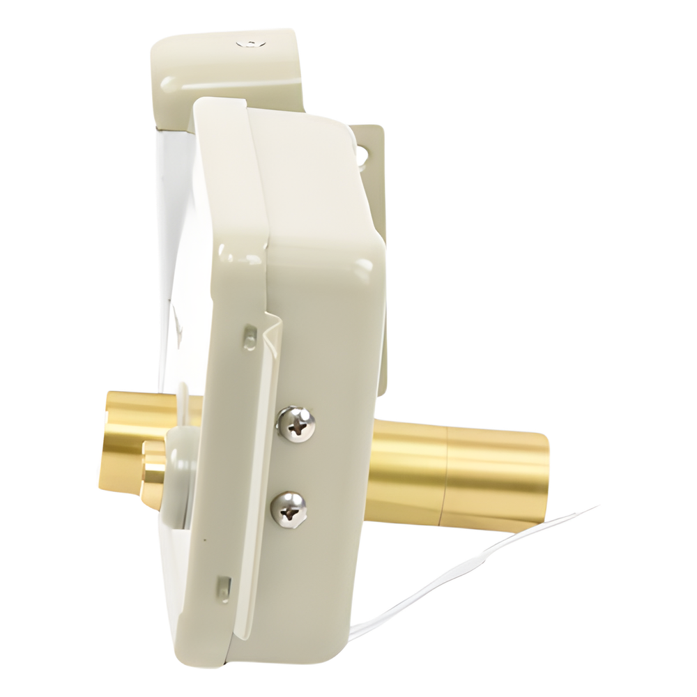 Cerradura Eléctrica con Botón de Salida / Incluye Llave  / Exterior / Izquierda