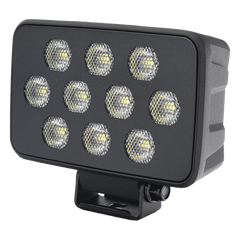 Luz de Trabajo Ultra brillante Cuadrada, 10 LED, 8937 Lúmenes, 12-24 Vcd