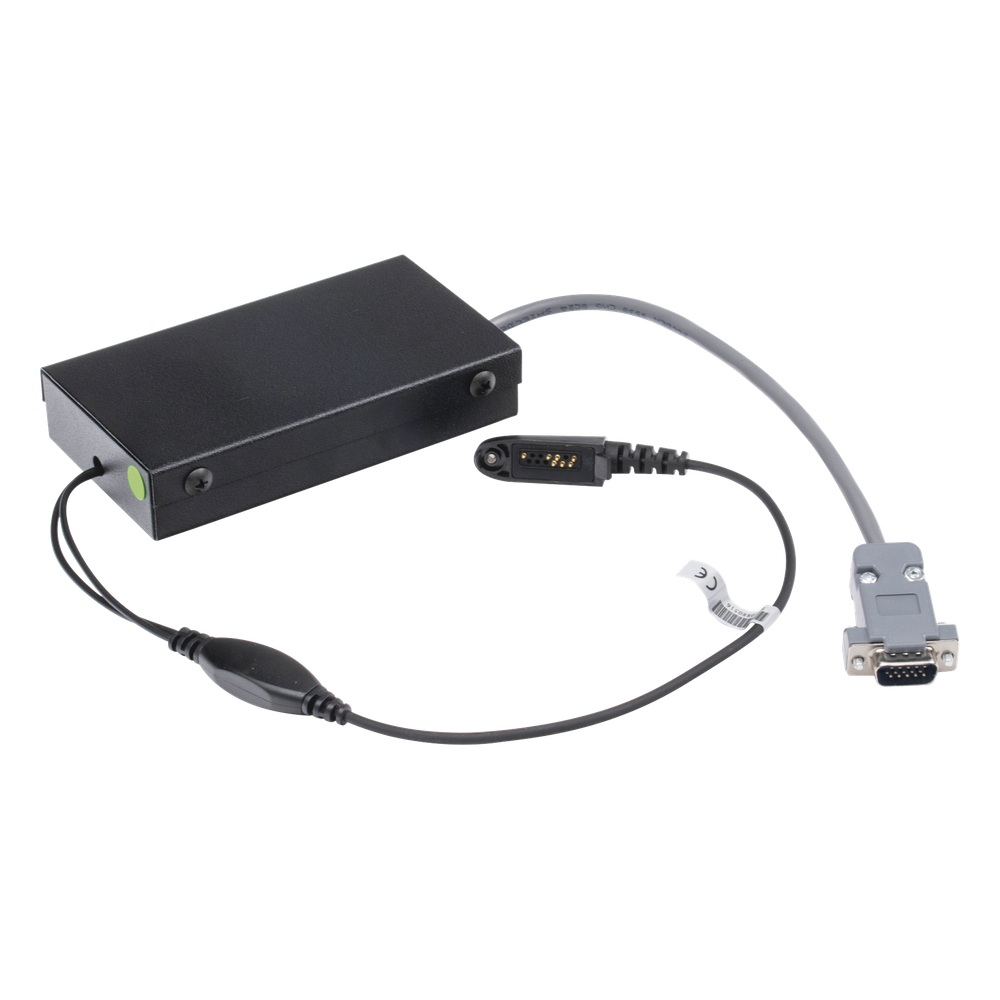 Interfaz de conexión para radio Kenwood y sistemas PoC / Compatible con radio TE320 / Gabinete metálico / Conector DB15