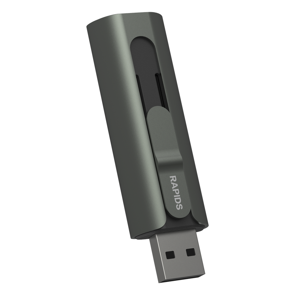 Memoria USB Dual impulsado por SSD Core / 512 GB / USB-C y USB-A / 1000 MB/s de Escritura