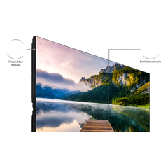 KIT de Video wall LCD 2x3 / 6 pantallas de 55" VM55BU para conexion daisy chain / incluye montajes de pared Peerless DS-VW765-LAND