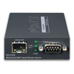 Convertidor de Medios RS-232/422/485 a SFP 100 Base-FX