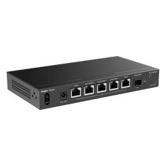 Router Balanceador con Función SD-WAN, Hasta 5 Servicios de Internet y hasta 400 clientes con desempeño de 2.5 Gbps, un puerto SFP+ 10G