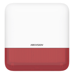 (AX PRO) Sirena Inalámbrica con Estrobo Rojo para Exterior IP65 / 110 dB