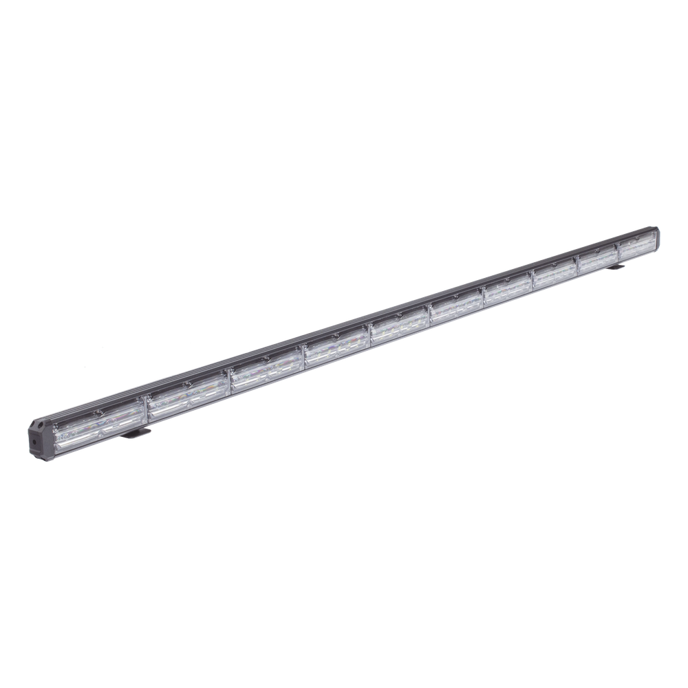 Barra de luz de advertencia de 10 Módulos de 6 LED, 49 Pulgadas Ambar