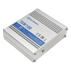 Switch Industrial No-Administrable 5 puertos Gigabit, PoE en 4 puertos 802.3af/at (120W)